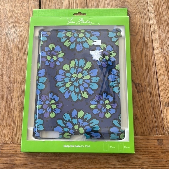 NWT Vera Bradley Indigo Pop Snap-On Case for Ipad - Picture 2 of 4